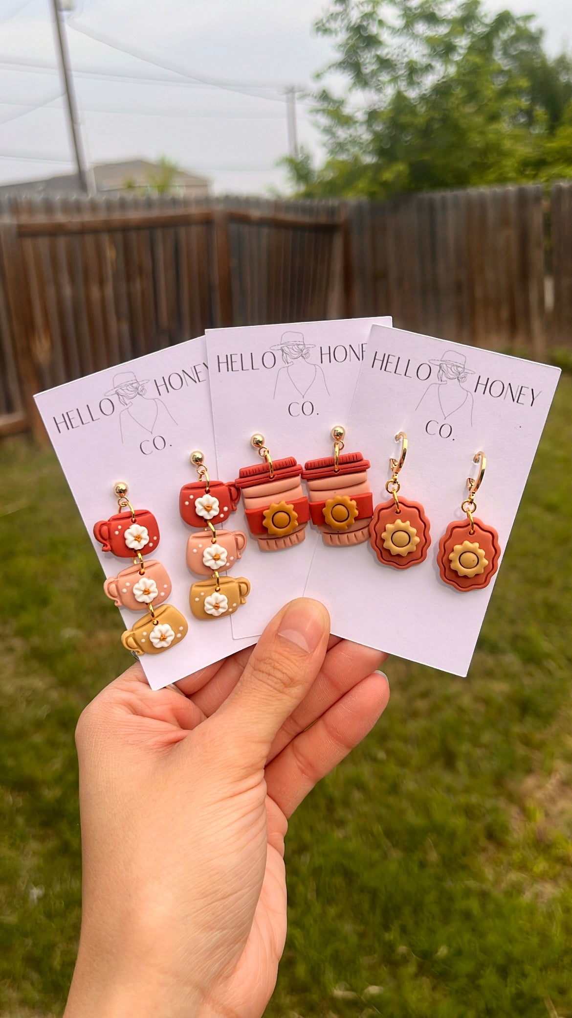 Sunset Café Earrings