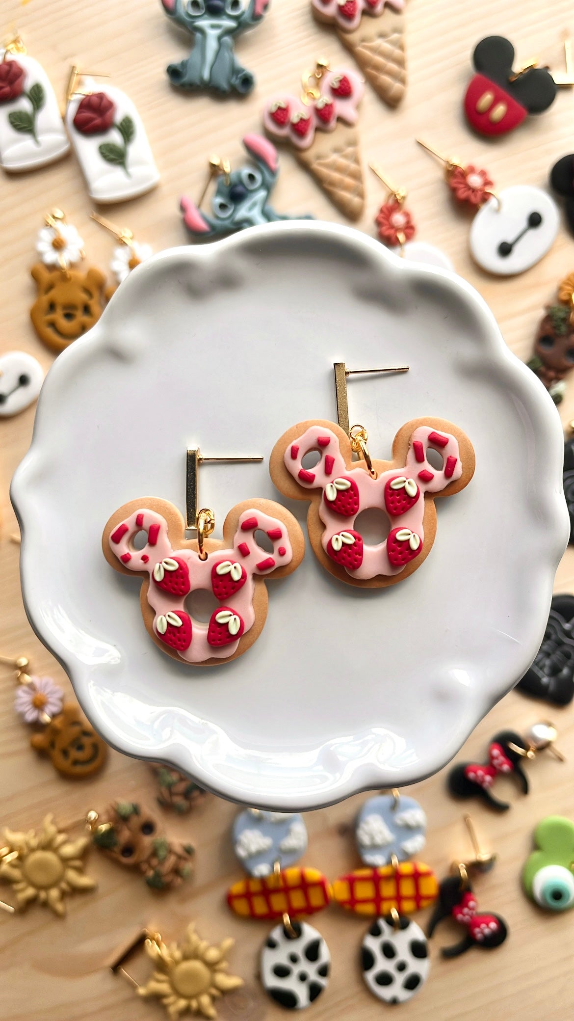 Strawberry Donuts