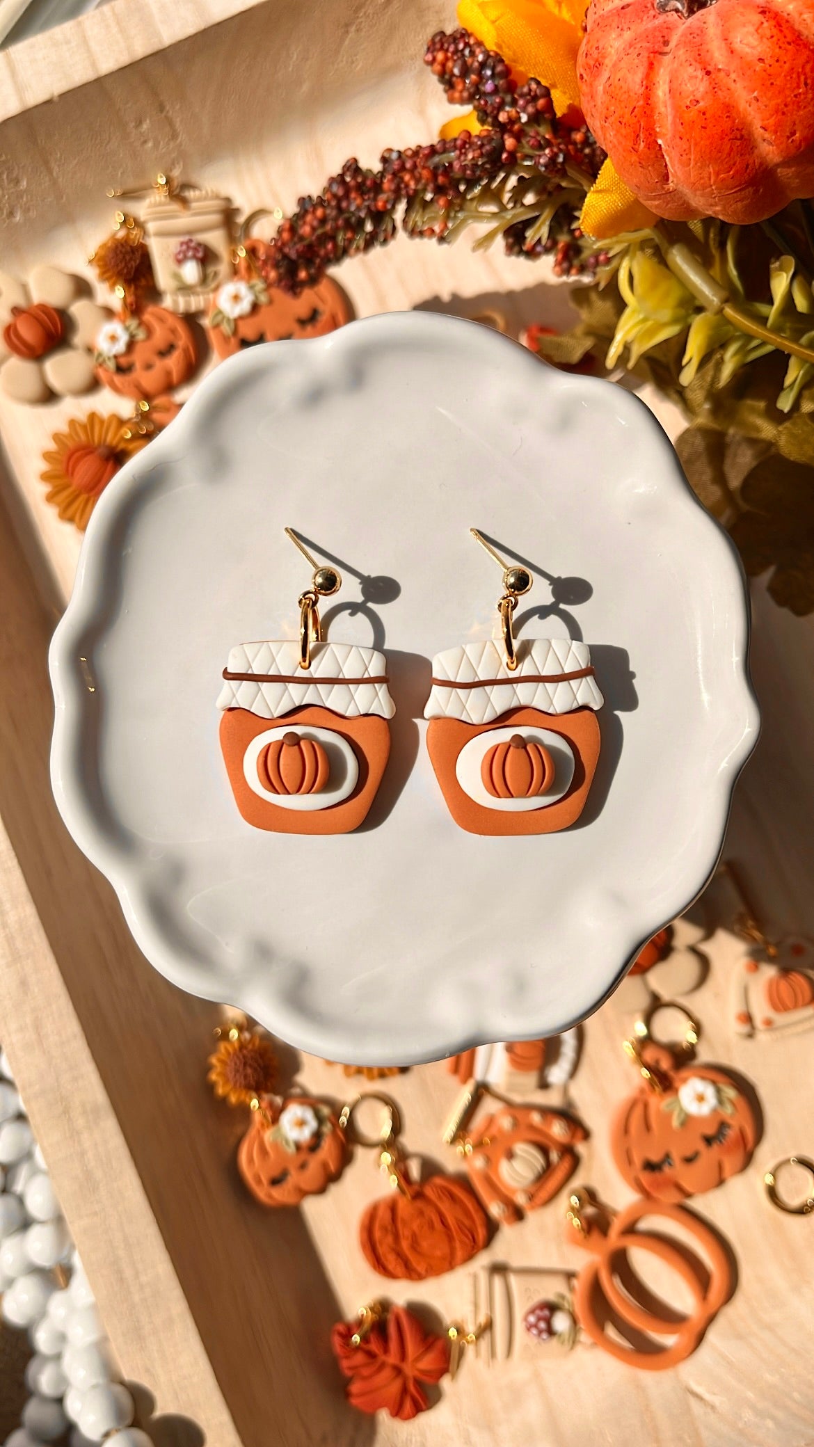 Pumpkin Jam Jars