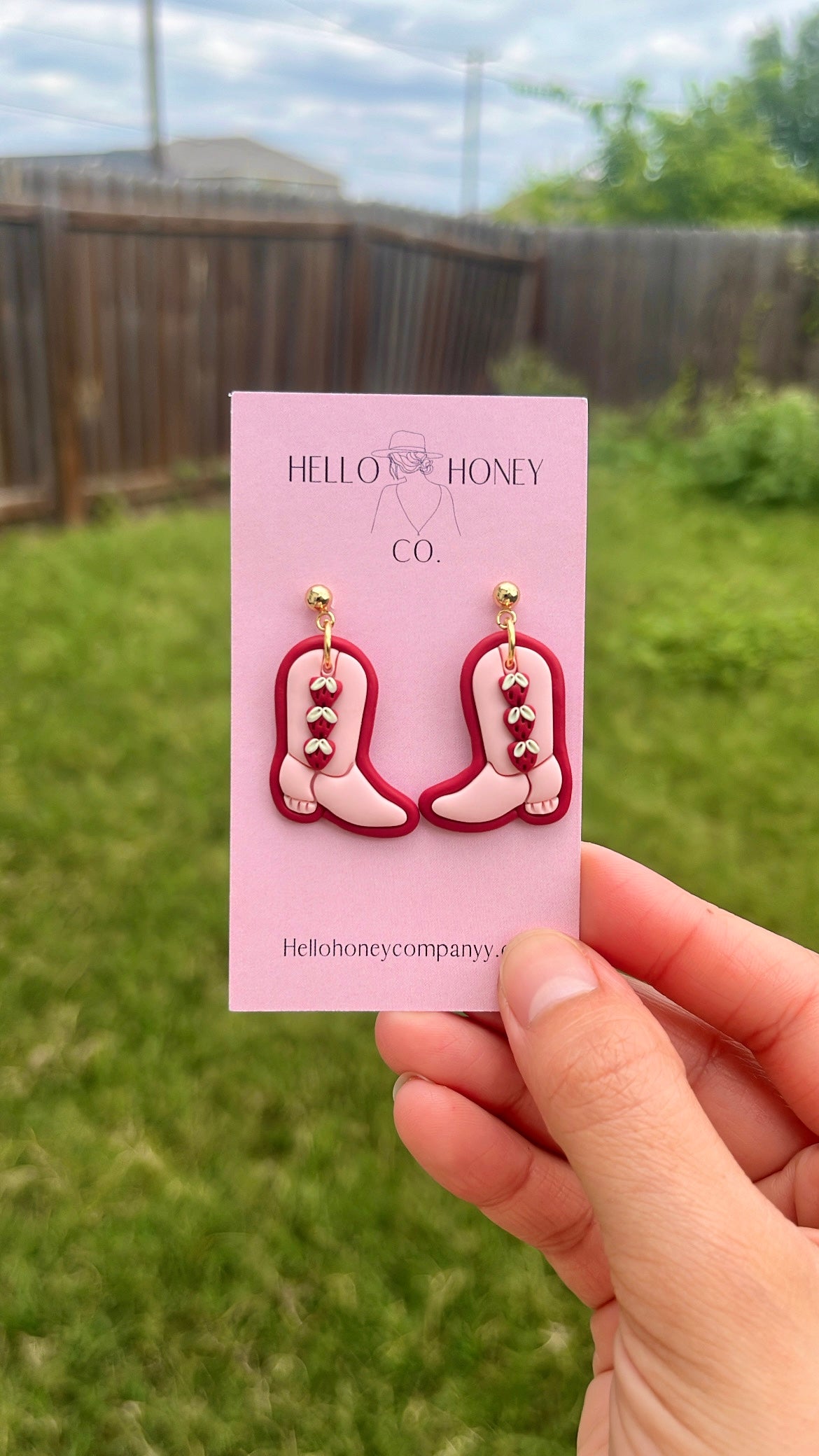 Strawberry Boots