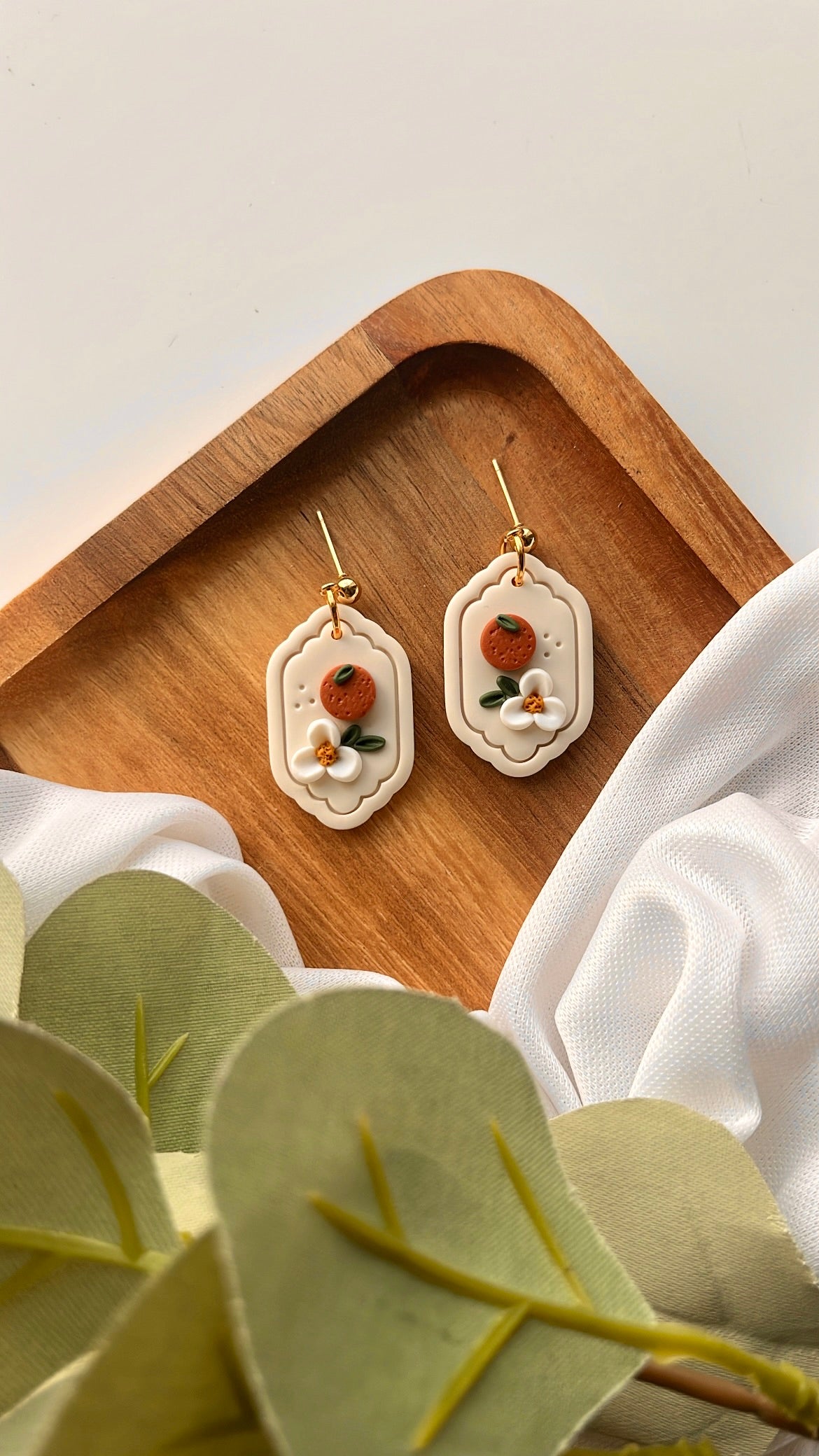 Elegant Orange Frames