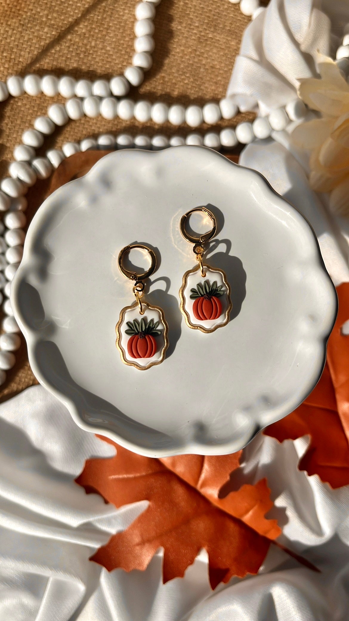 Mini Bordered Pumpkins