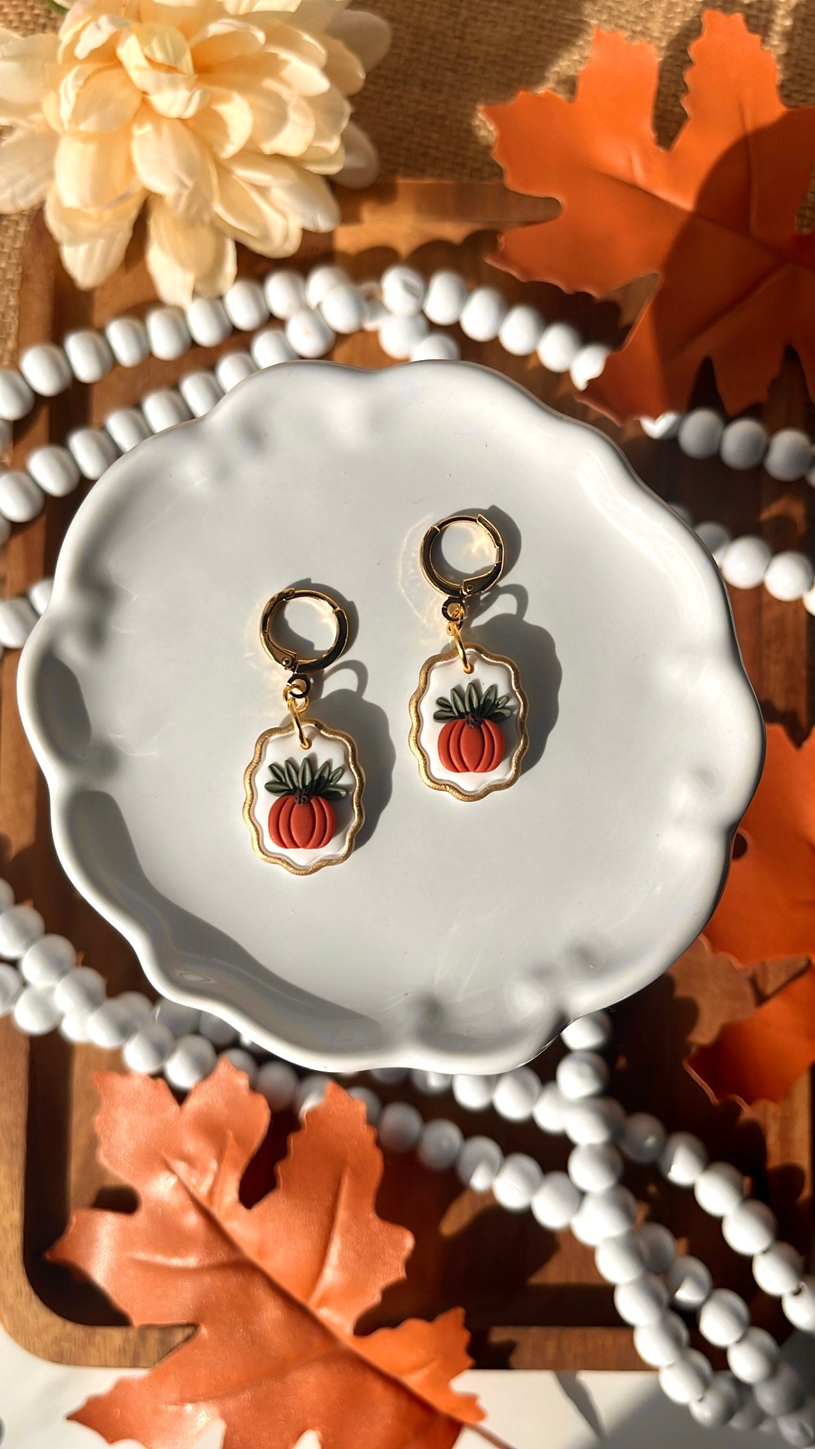 Mini Bordered Pumpkins