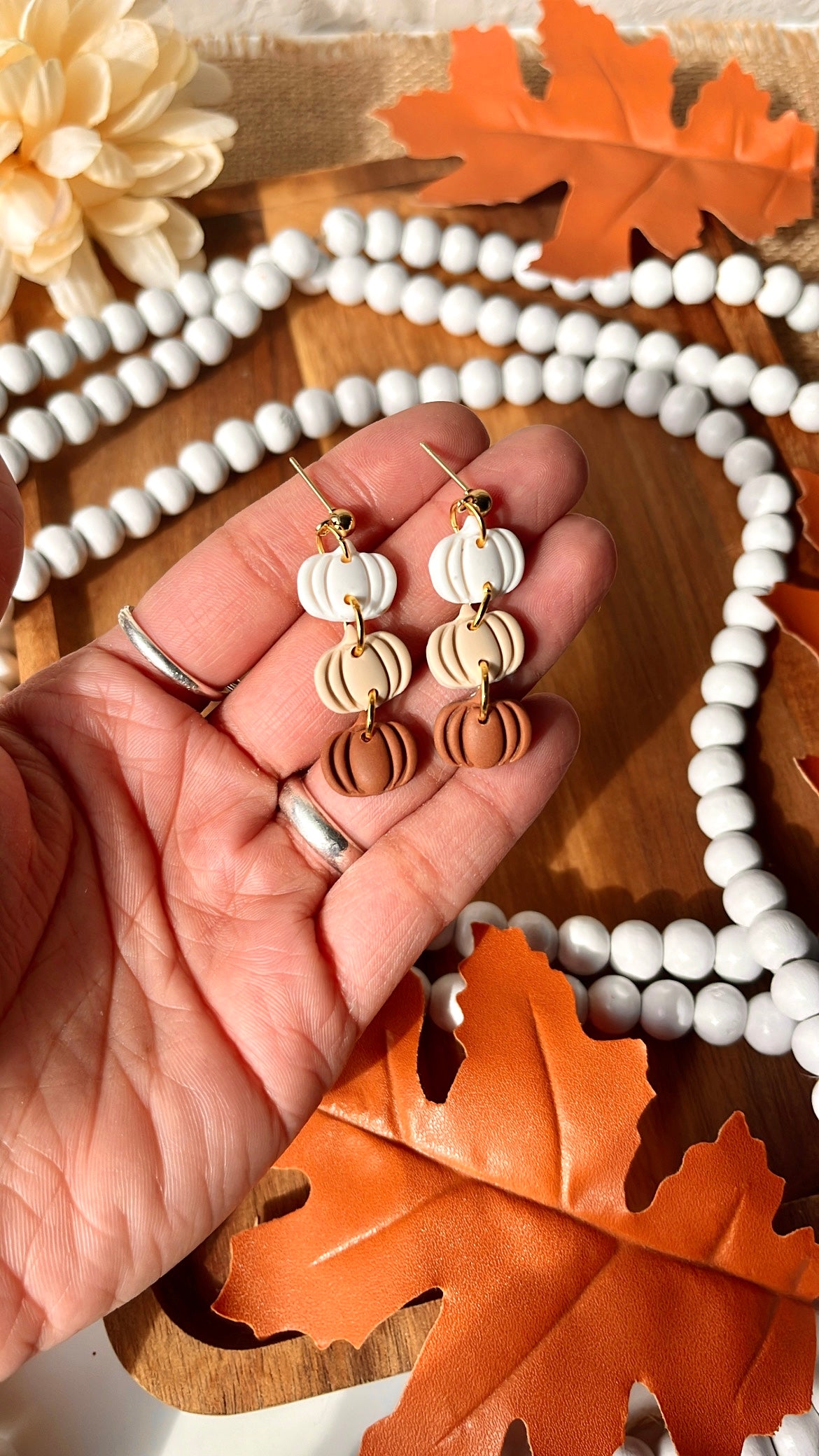 Neutral Mini Pumpkins