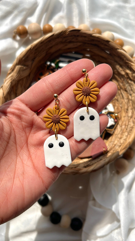 Bold Sunflower Ghosts