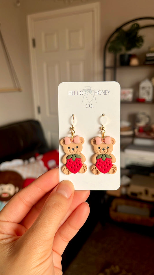 Strawberry Teddy Bears