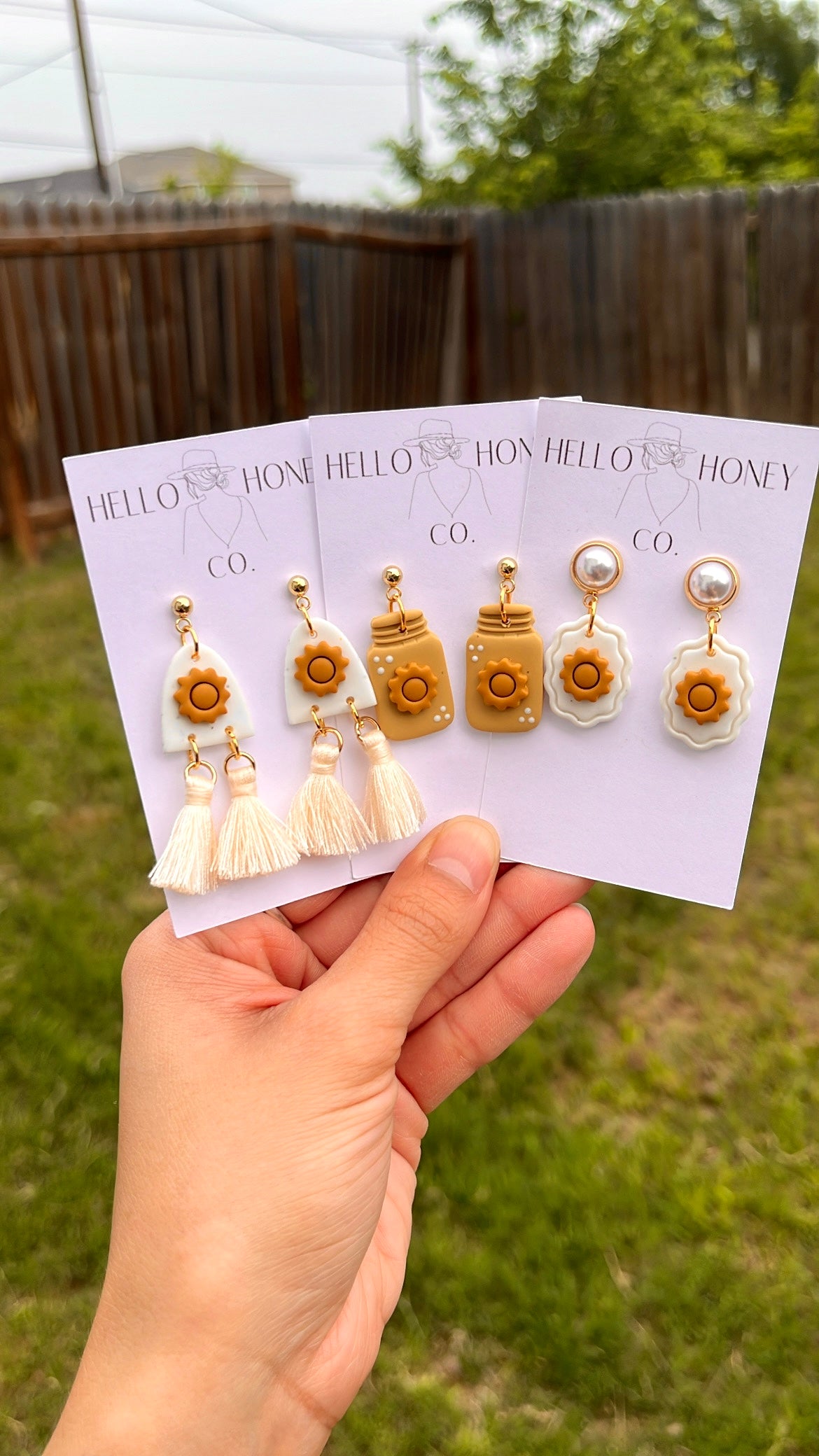Mini Sun Dangles