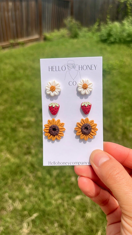 Strawberry Stud Pack