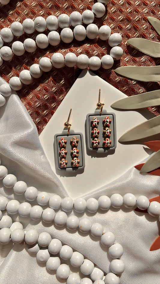 Frosted Gingerbread Cookies