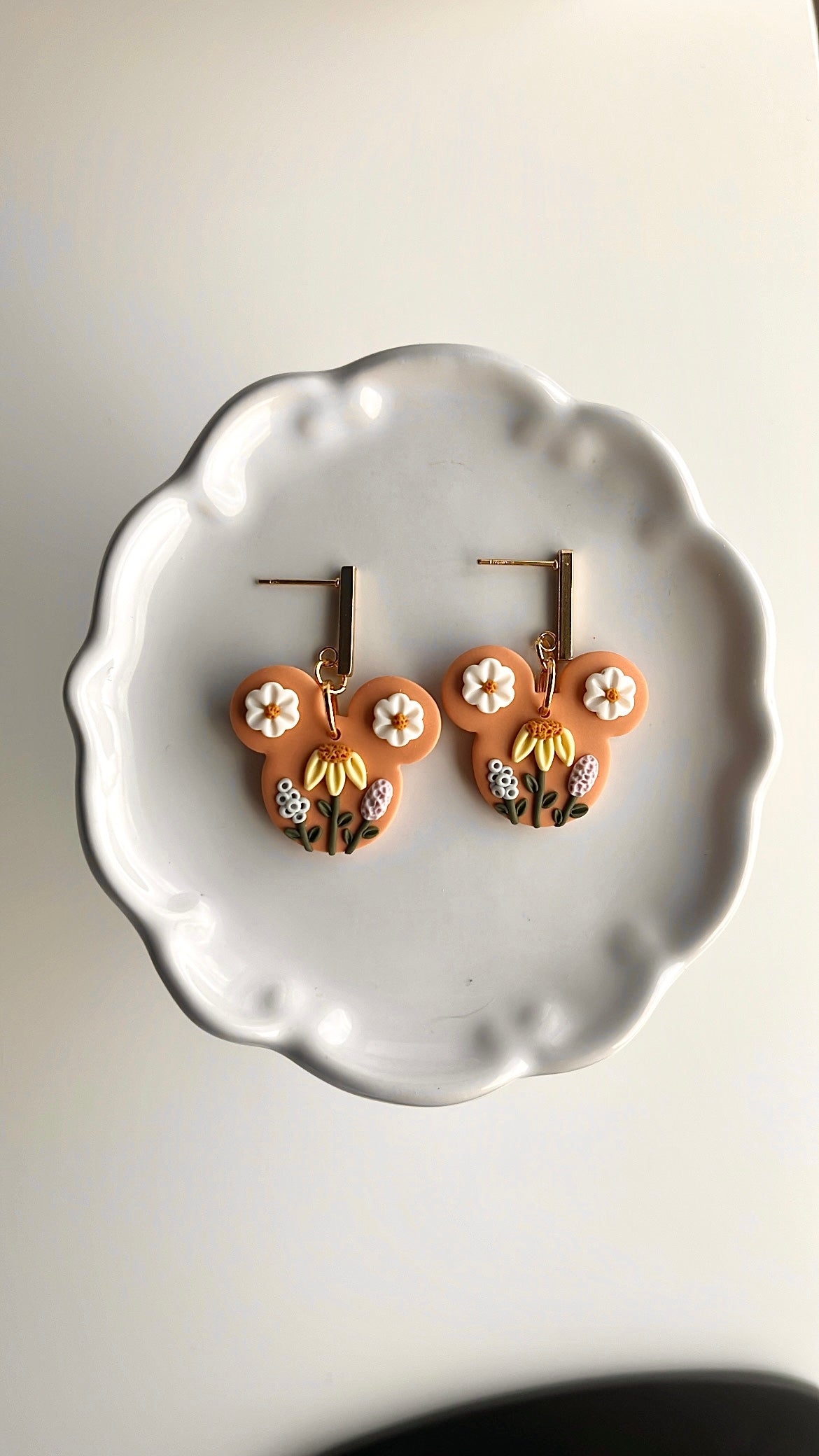 Floral Disney Inspired Dangles
