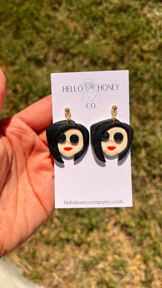 “Other Mother” Inspired Earrings