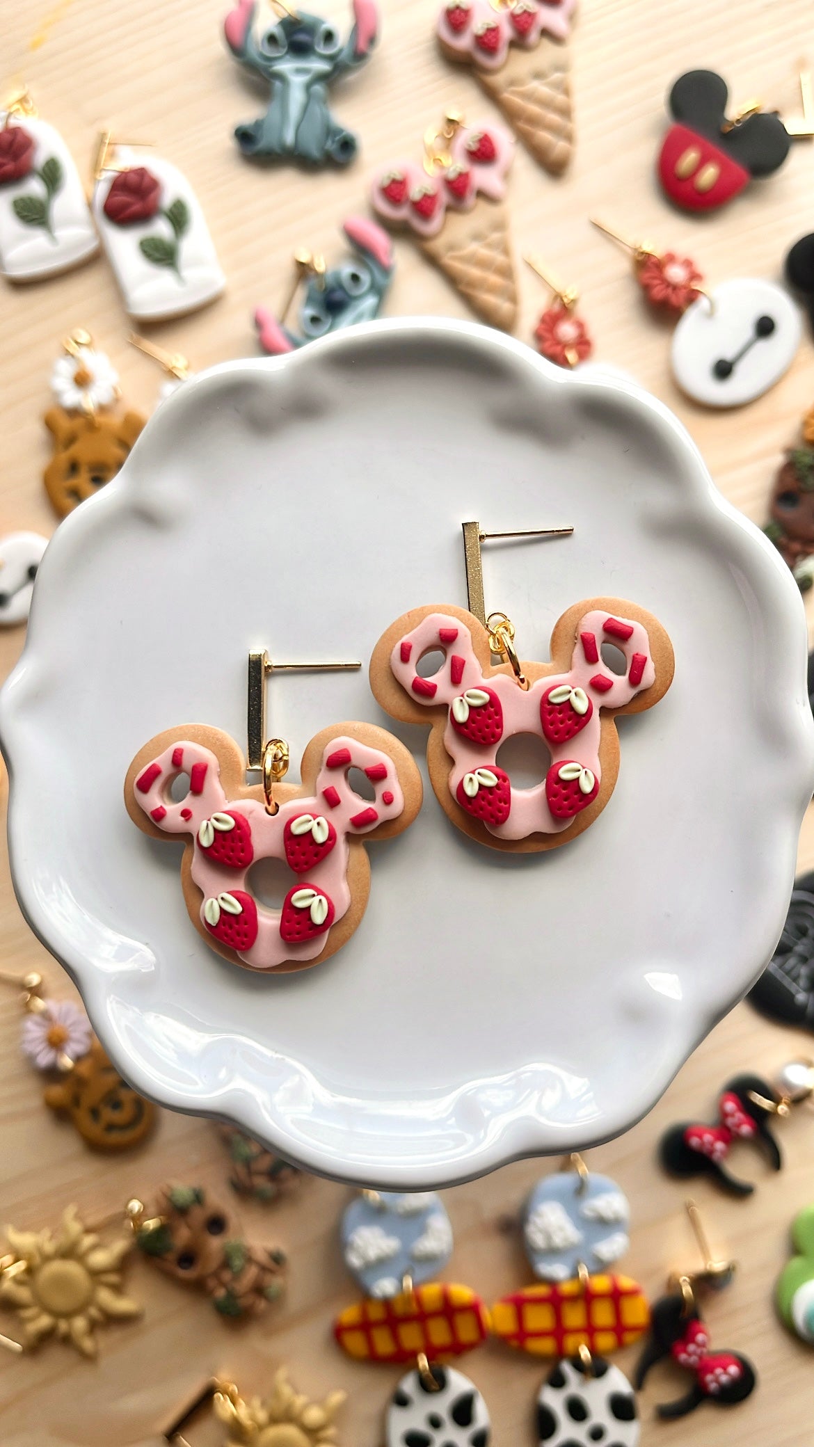 Strawberry Donuts