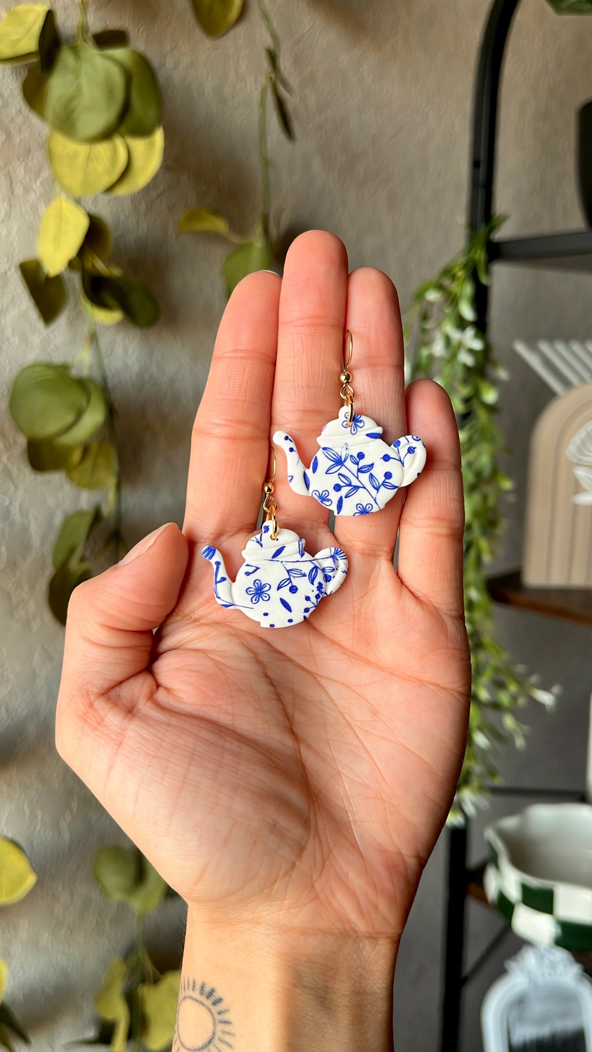 Blue China Teapots