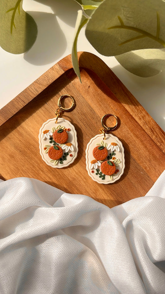 Wild Flower & Orange Daisy Frames