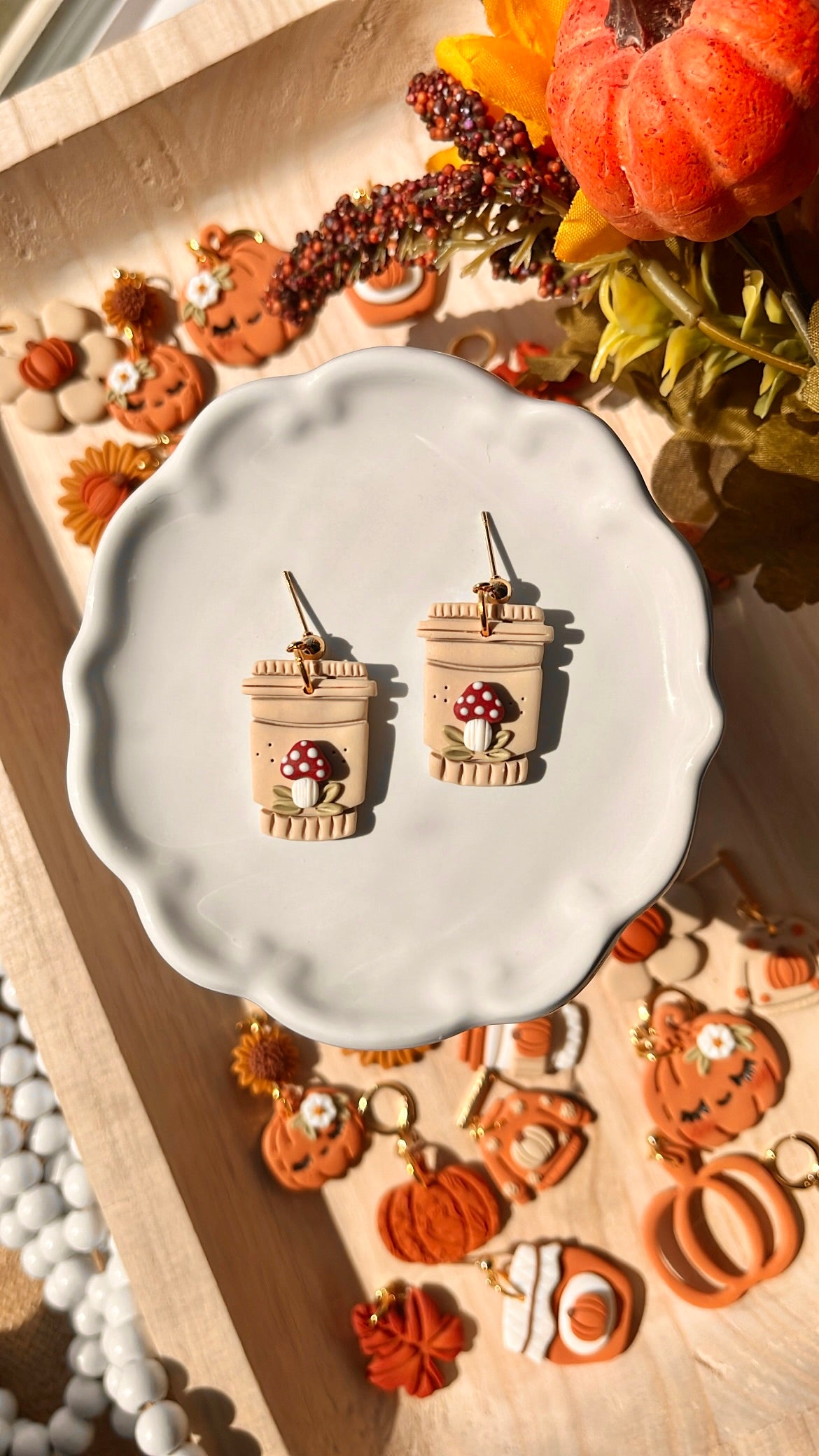 Mushroom Lattes