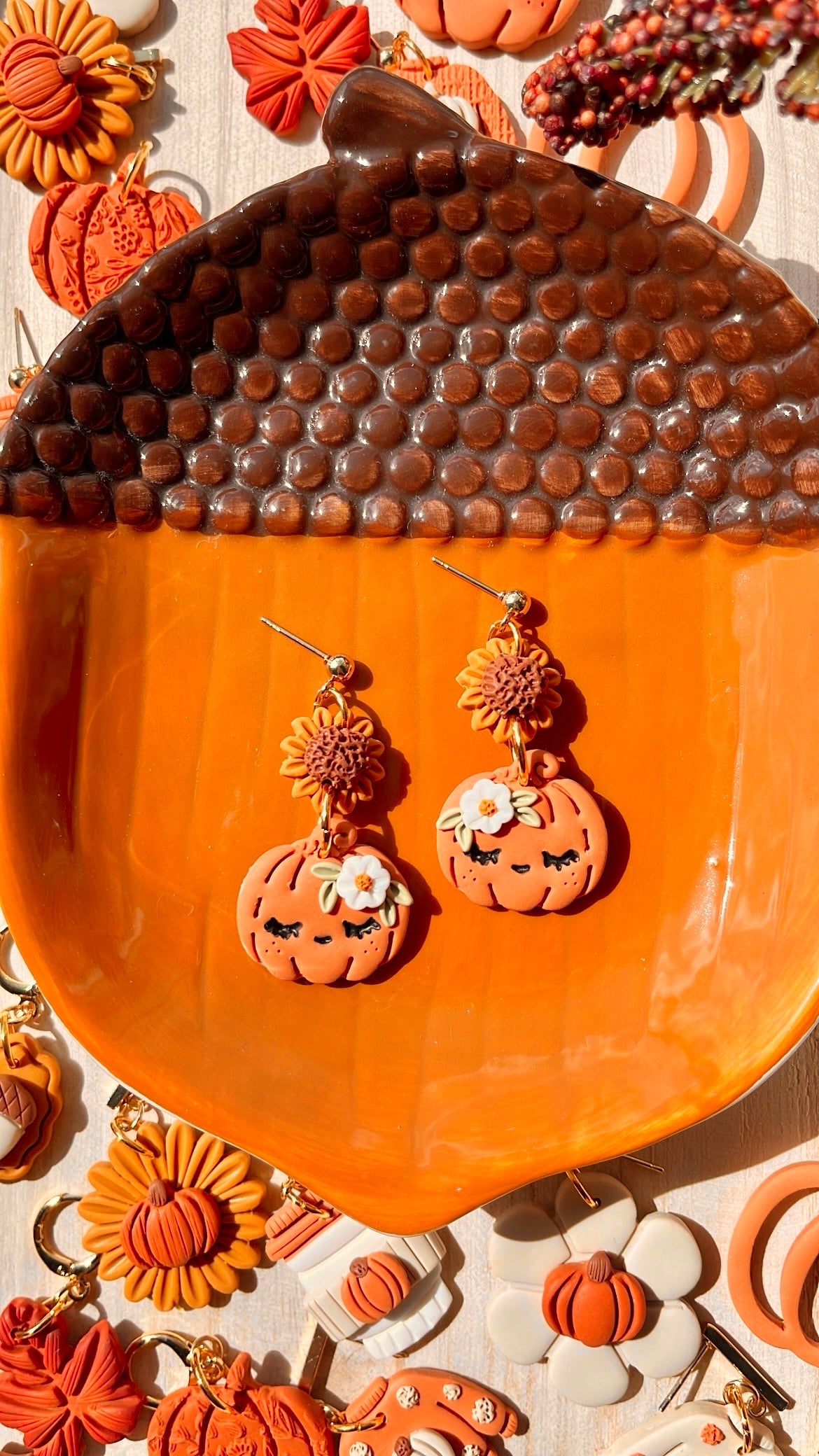 Pretty Sunflower Pumpkins